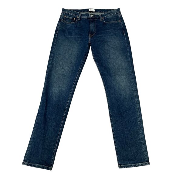 Buck Mason Slim Fit Jeans Blue Size 36 Designer USA Button Zip Closure